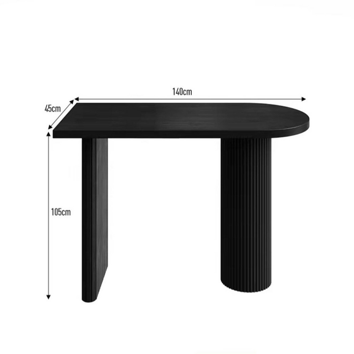 GINZA Modern Solid Wood Bar Table & Stools
