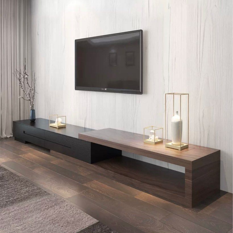 PARIN Modern Wood TV Console