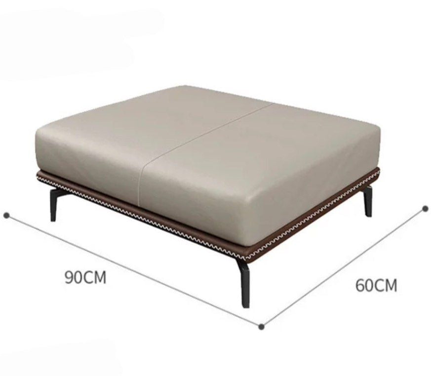 TAVELLO Modern Genuine Leather Sofa