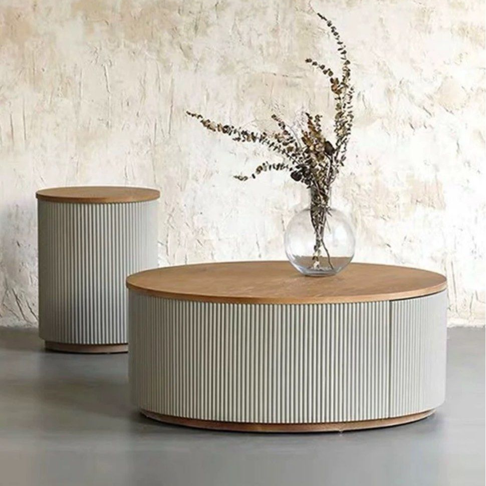 FRANCIS Modern Fluted Coffee Table