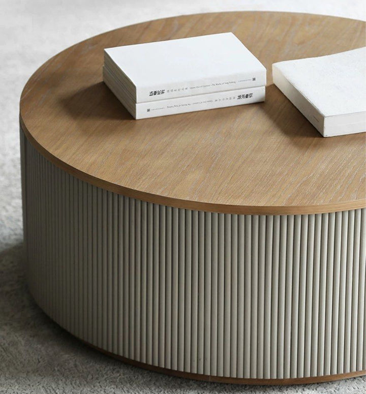 FRANCIS Modern Fluted Coffee Table