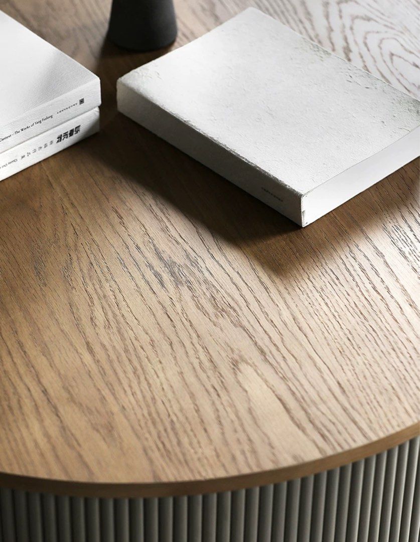 FRANCIS Modern Fluted Coffee Table