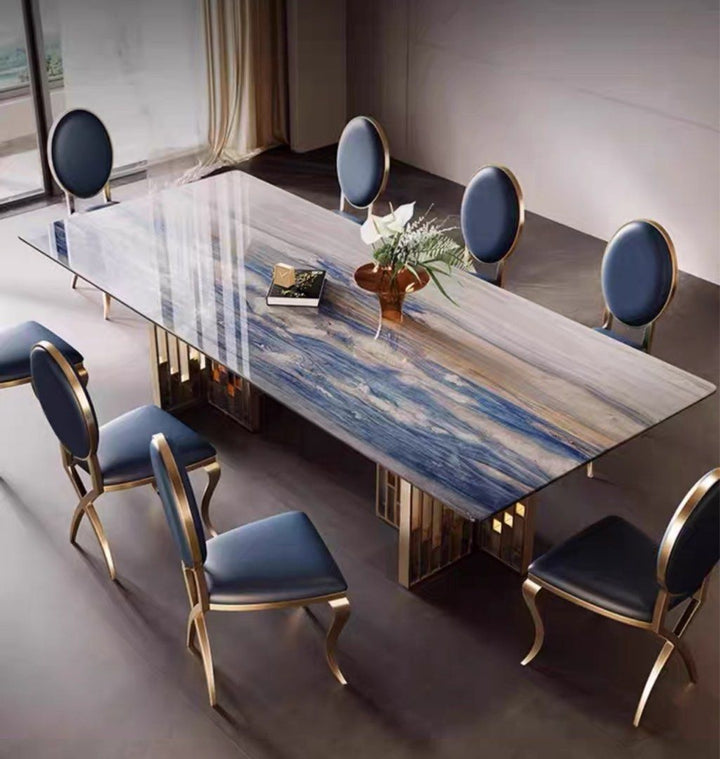 FLORIAN Modern Marble Dining Table