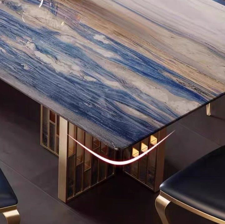 FLORIAN Modern Marble Dining Table