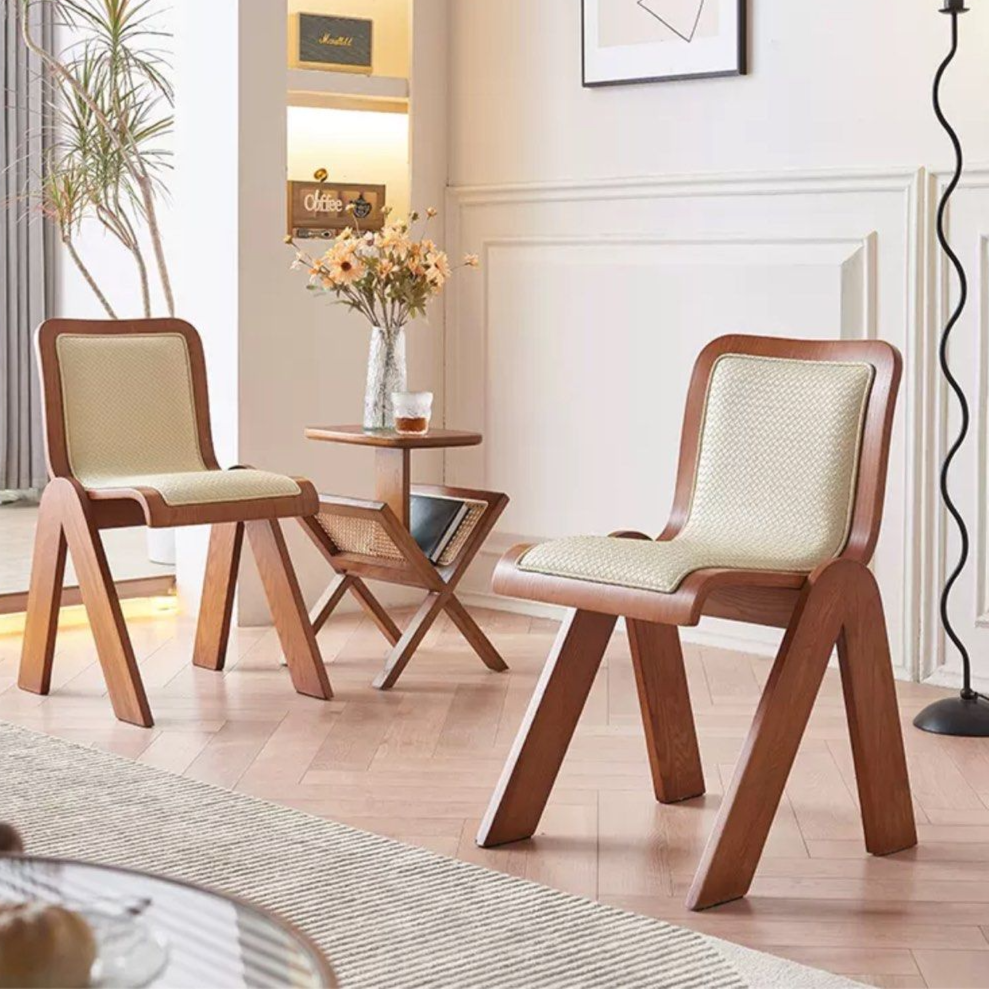 KALLARK Modern Leather Dining Chair