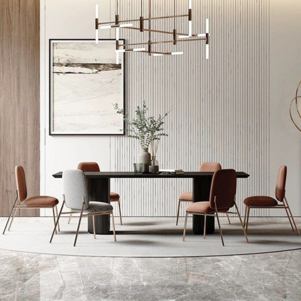 MALLORY Modern Solid Wood Dining Table