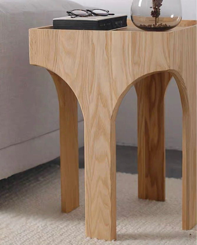 BABAEV Modern Wood Side Table