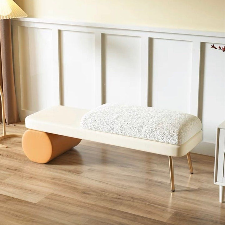 HOLLYN Modern Fabric Bench