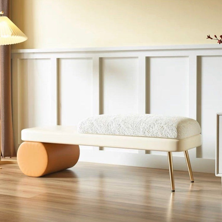 HOLLYN Modern Fabric Bench