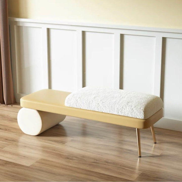 HOLLYN Modern Fabric Bench