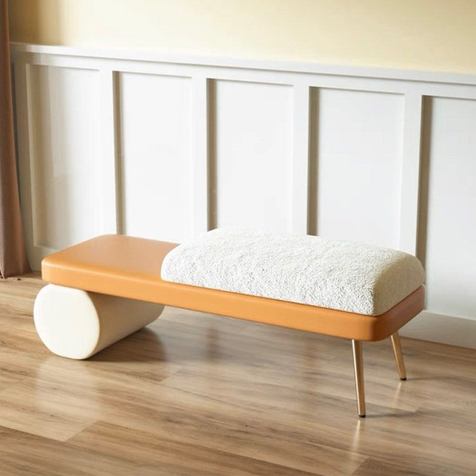 HOLLYN Modern Fabric Bench
