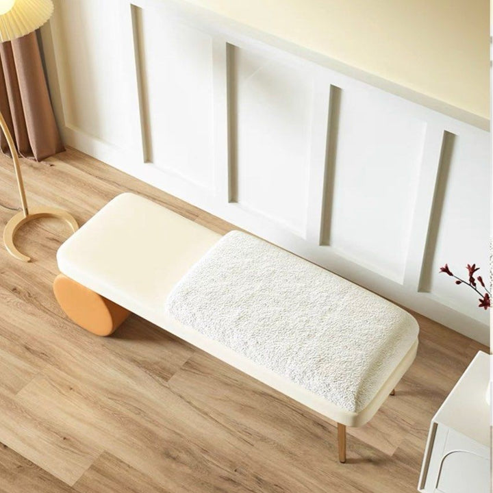 HOLLYN Modern Fabric Bench