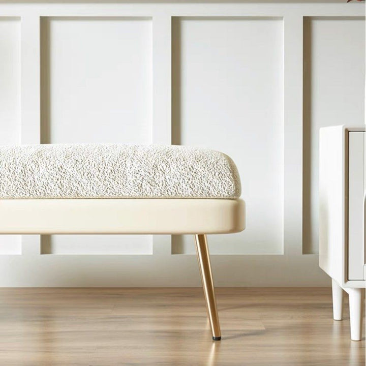 HOLLYN Modern Fabric Bench