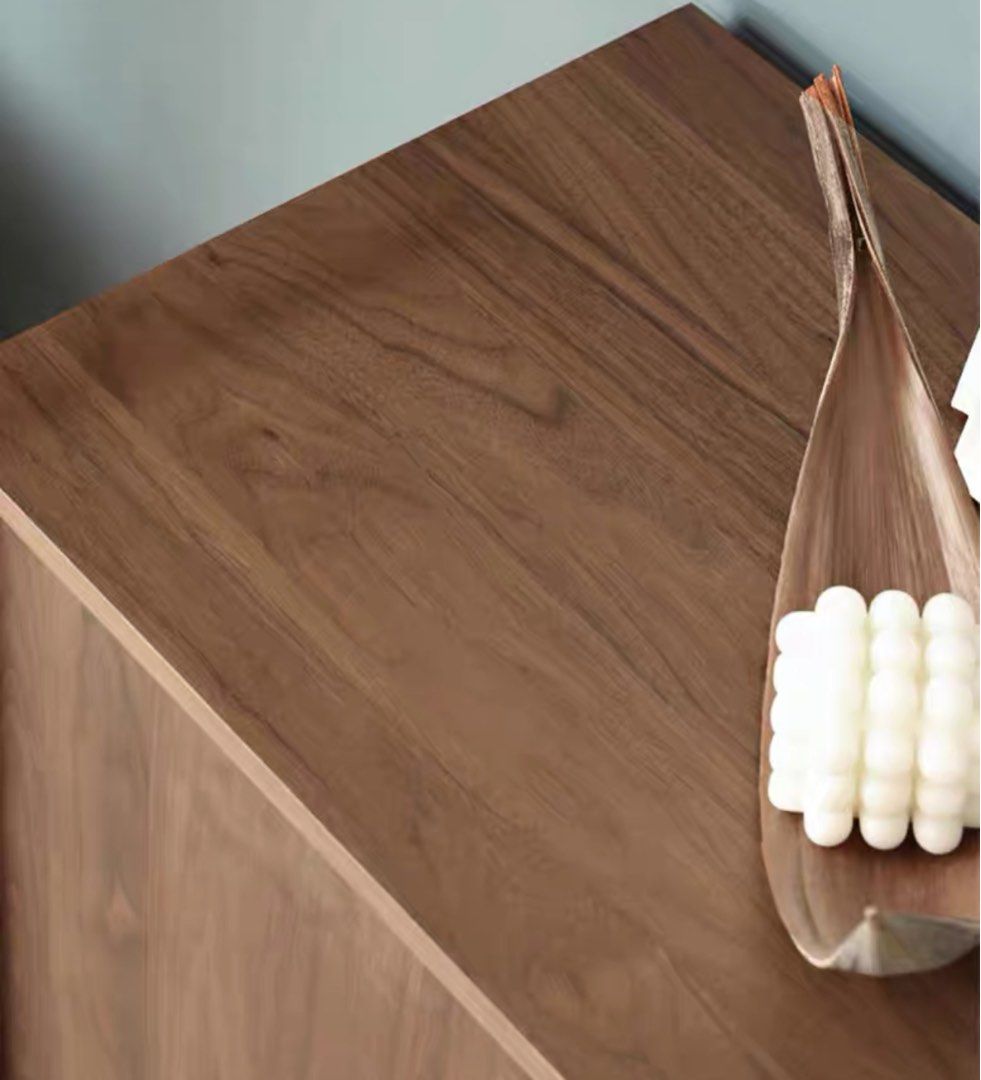 VONTEA Mid-Century Solid Wood Sideboard