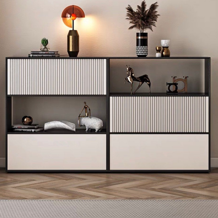 HUTTON Japandi Shelving Cabinet
