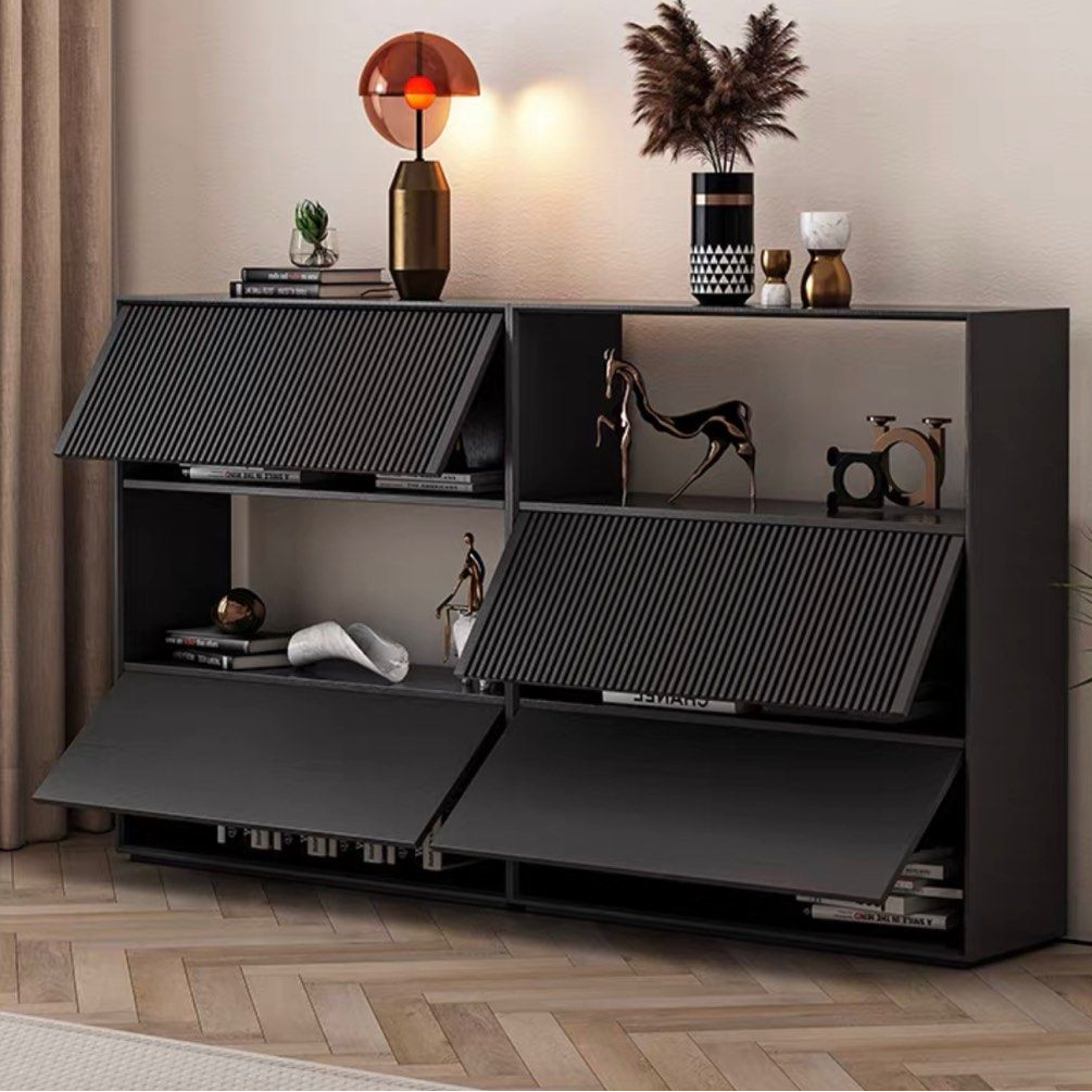 HUTTON Japandi Shelving Cabinet