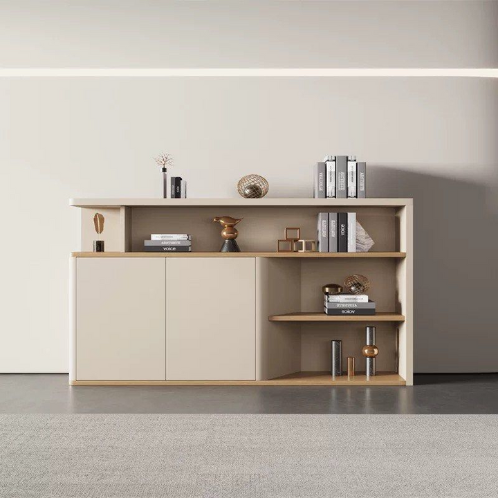 JORDAN Modern Sideboard With Shelves