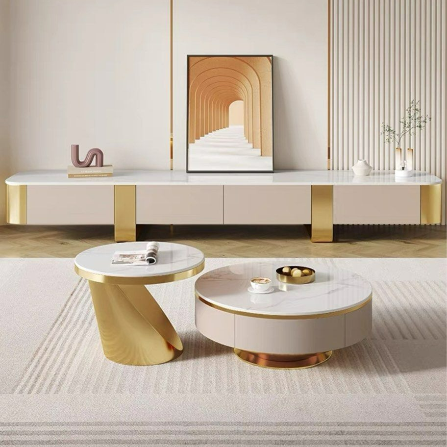 BERISS Modern Sintered Stone TV Console