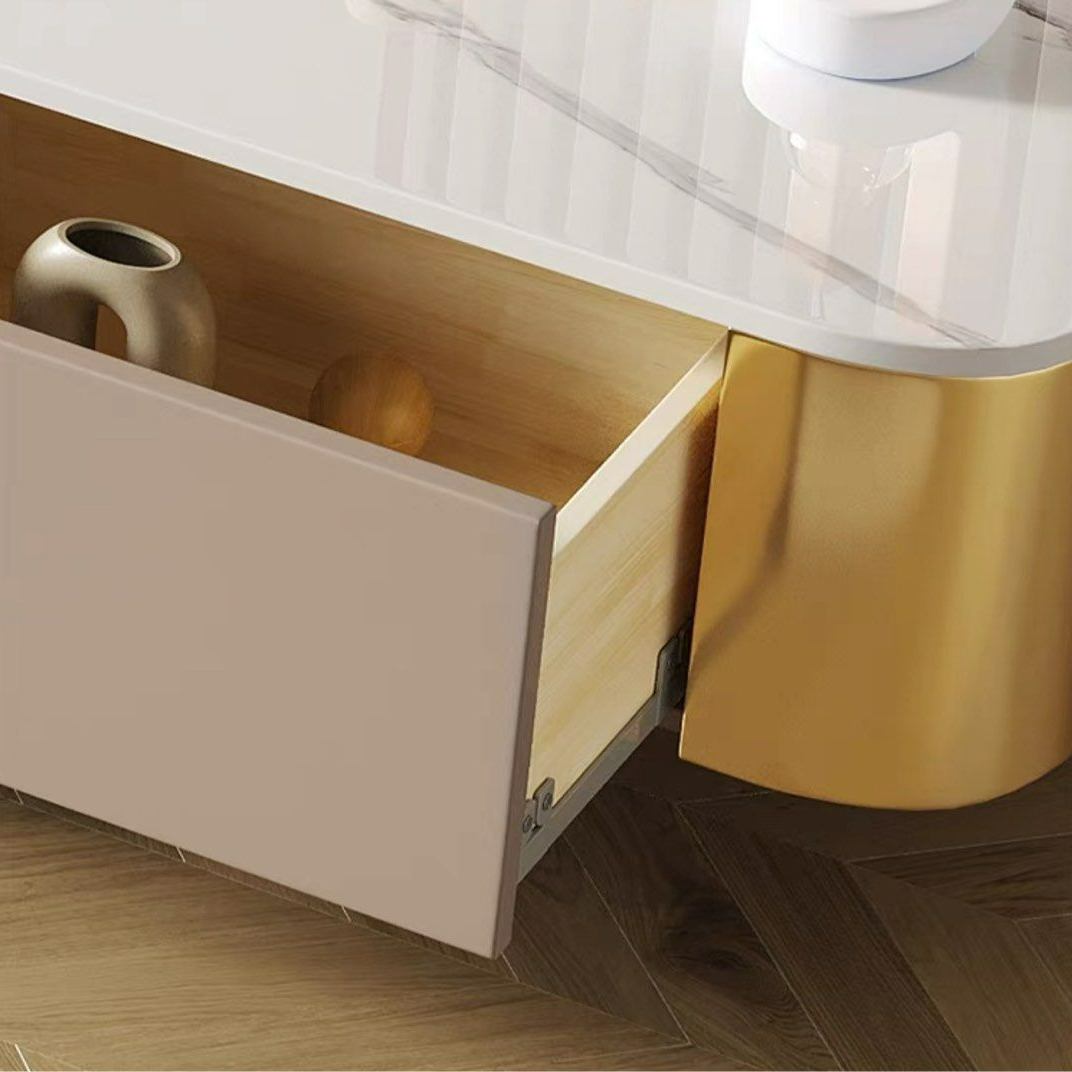 BERISS Modern Sintered Stone TV Console