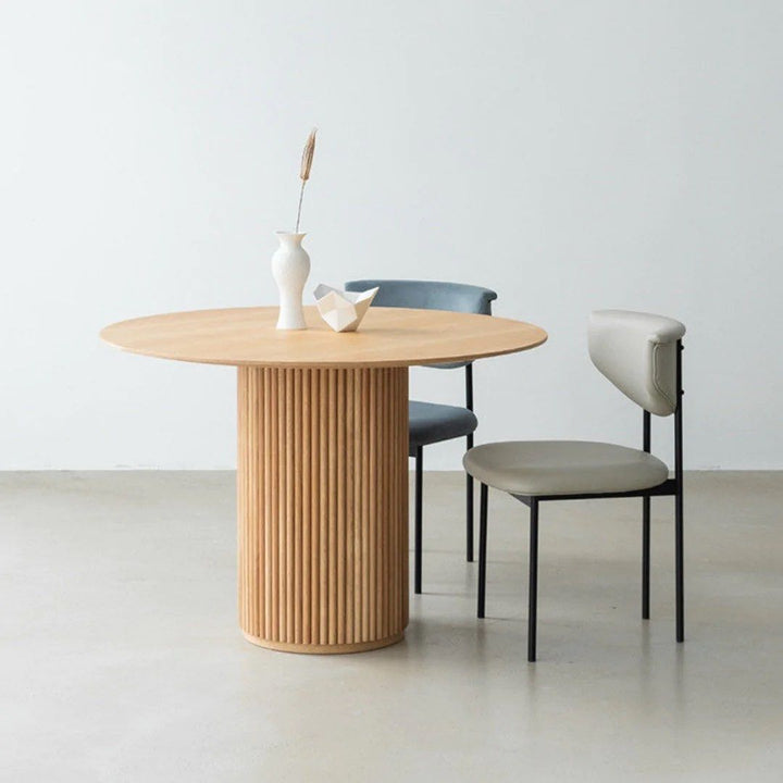 KELLY Solid Wood Round Dining Table