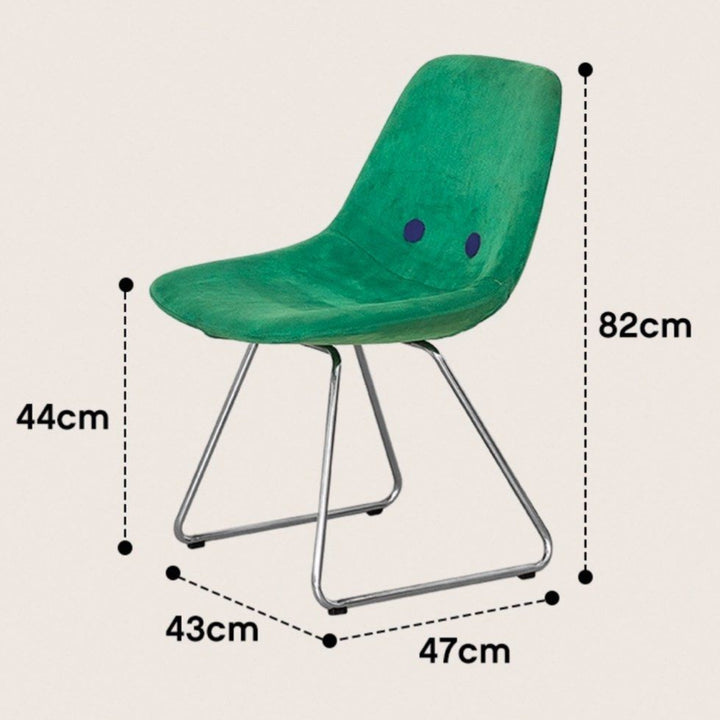 ASIRN Modern Velvet Dining Chair