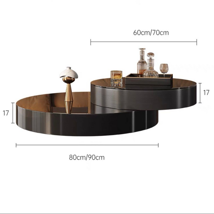 RAIZ Modern Rotatable Coffee Table
