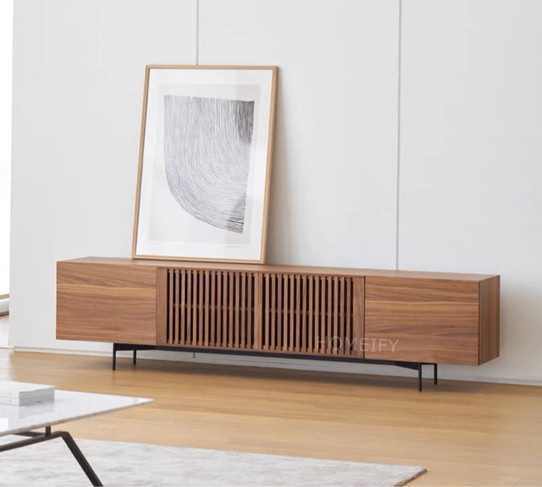 JANRIS Modern Rustic Tv Console