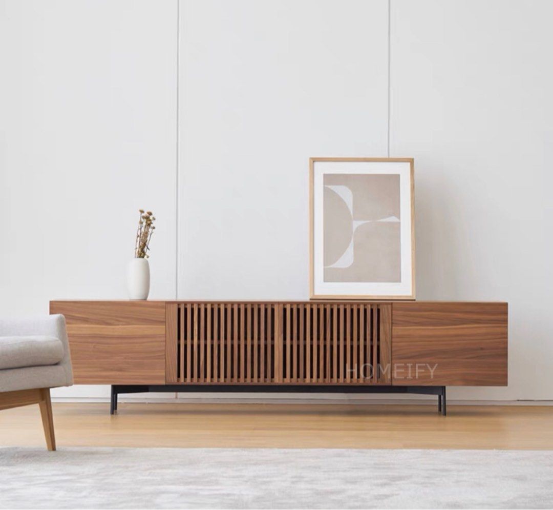 JANRIS Modern Rustic Tv Console