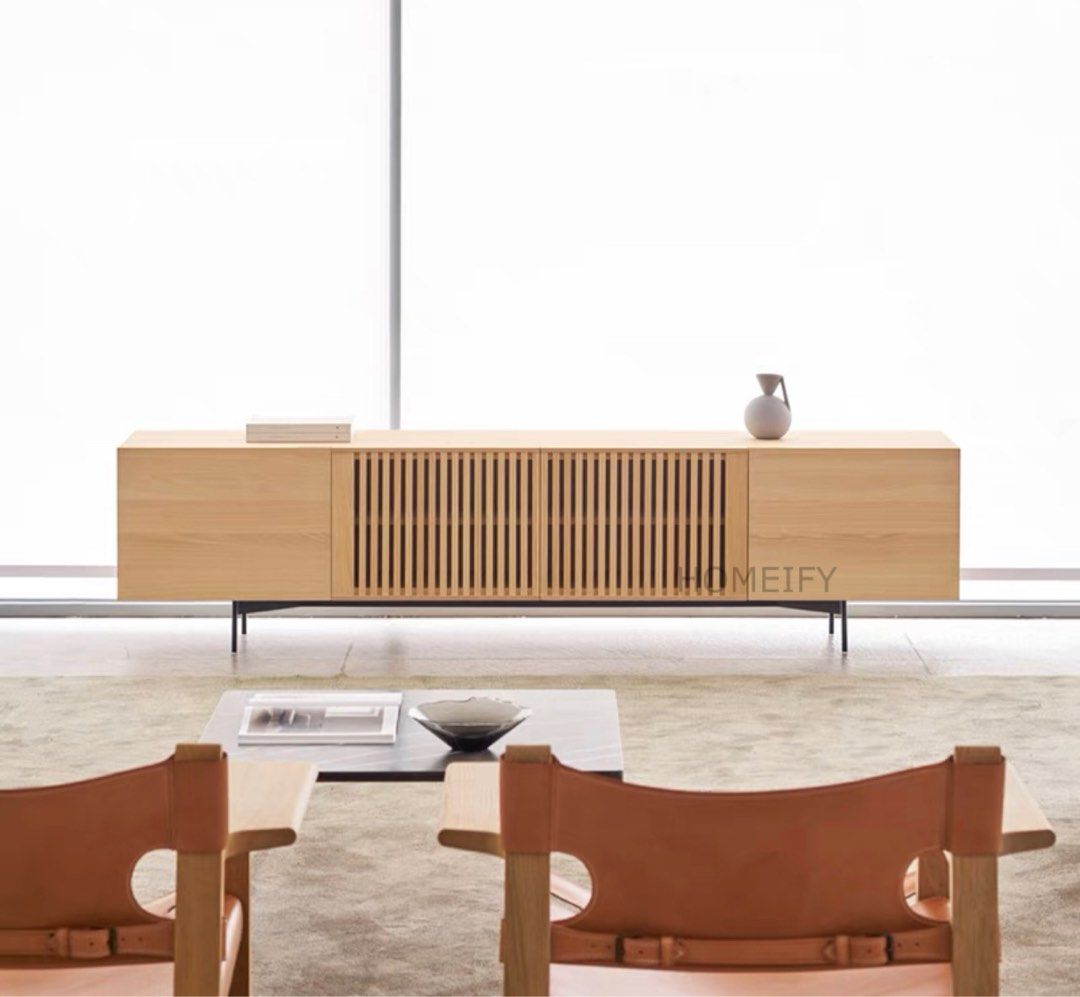 JANRIS Modern Rustic Tv Console