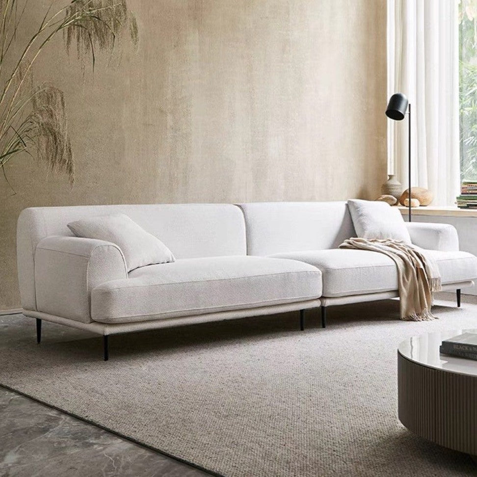 NOVELLA Modern Boucle Fabric Sofa