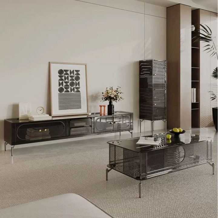 VENTIS Modern Acrylic TV Console
