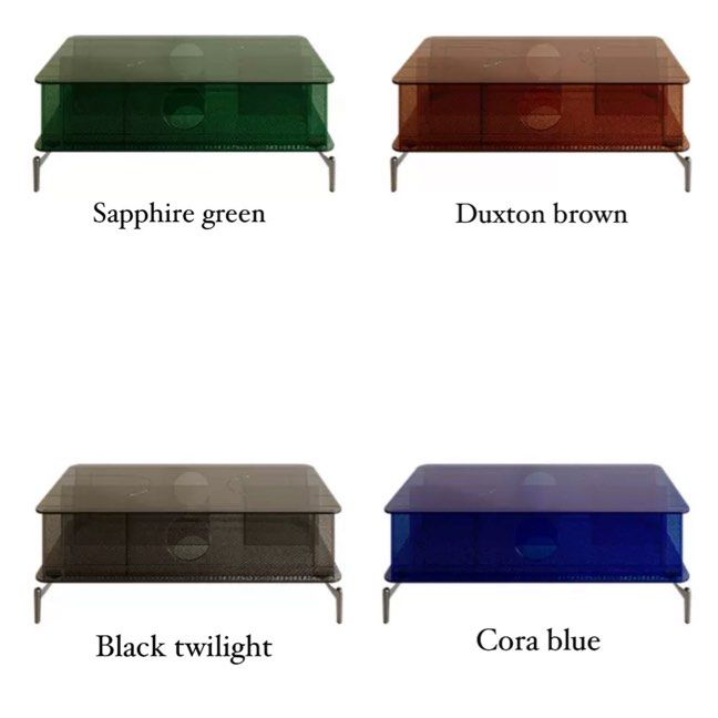 VENTIS Modern Acrylic TV Console