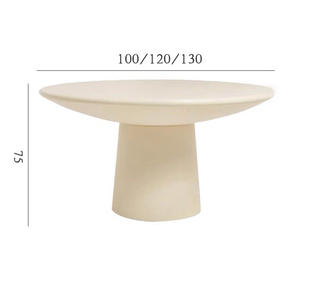 KOVEN Minimalist Round Dining Table