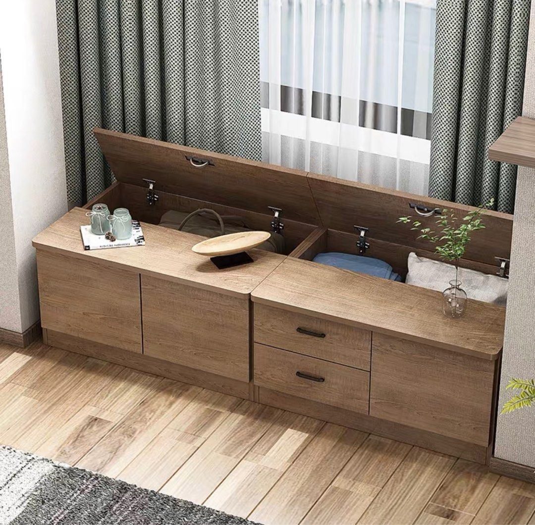 SANSA Bay Window Storage Ottoman