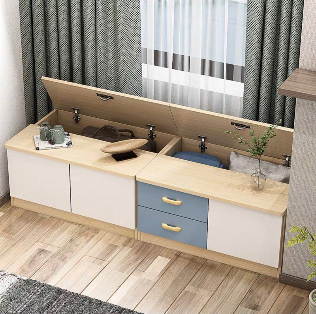 SANSA Bay Window Storage Ottoman