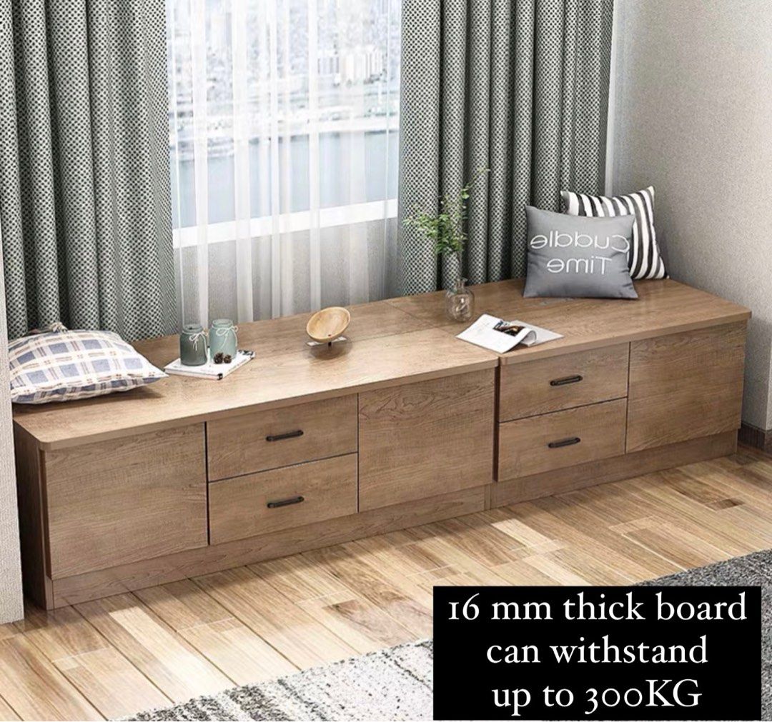 SANSA Bay Window Storage Ottoman