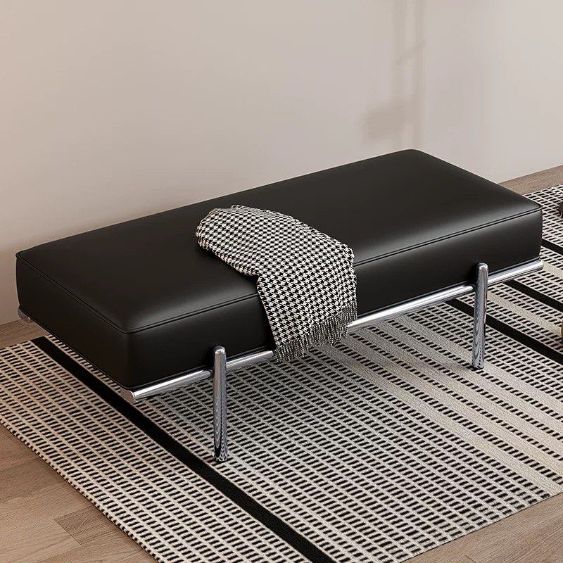 ARLA Modern Leather Bench