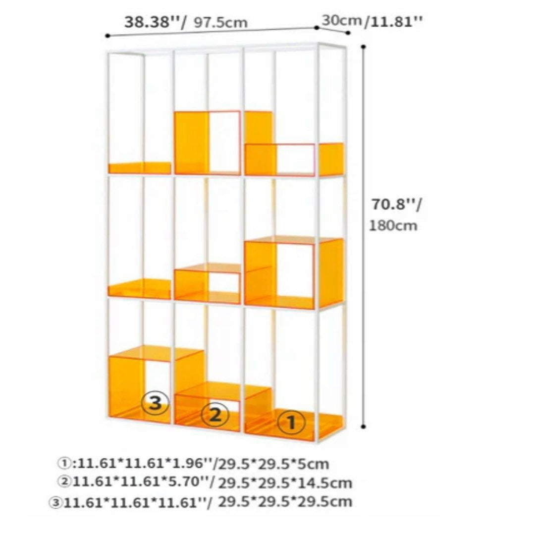 ALBERT Metal Bookcase