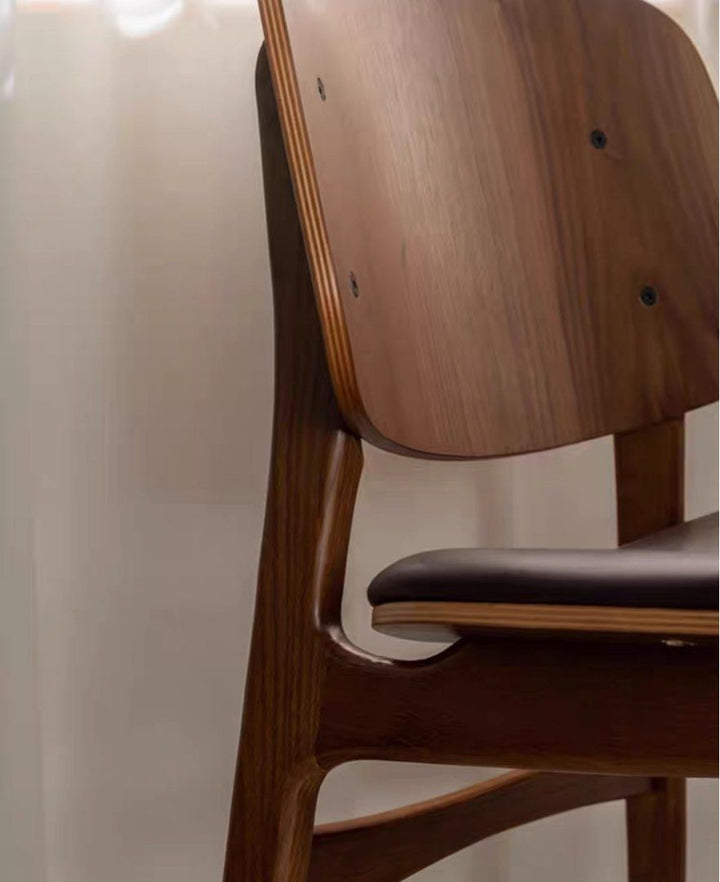 HELA Rustic Solid Wood Dining Chair