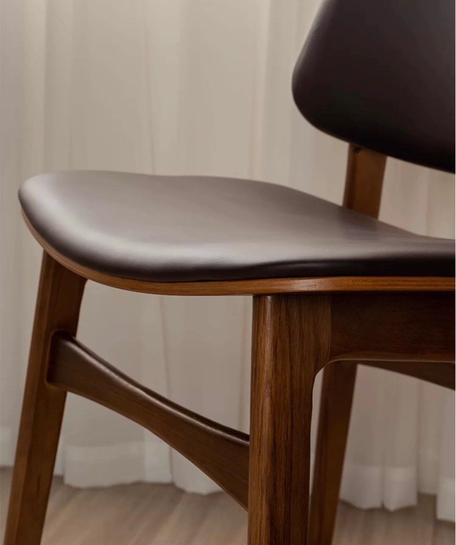 HELA Rustic Solid Wood Dining Chair