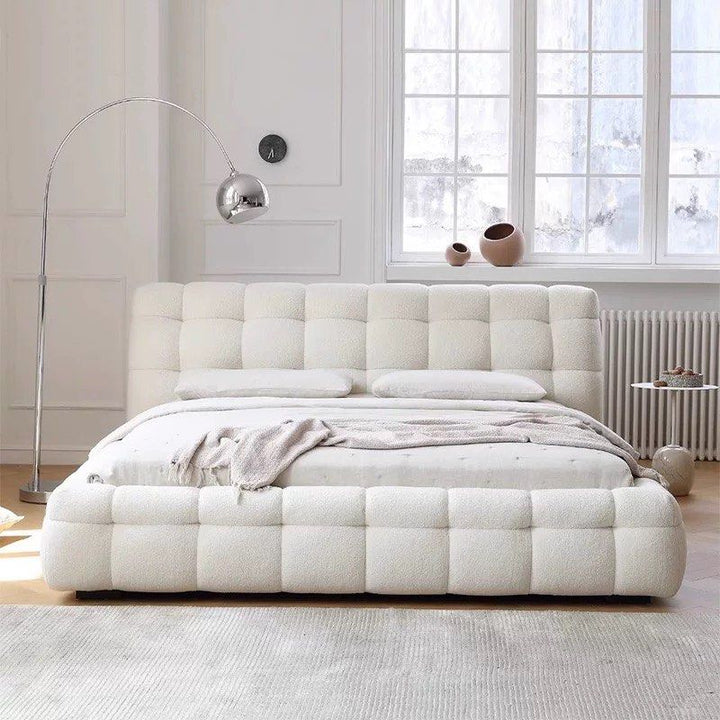 DELINE Modern Boucle Bedframe