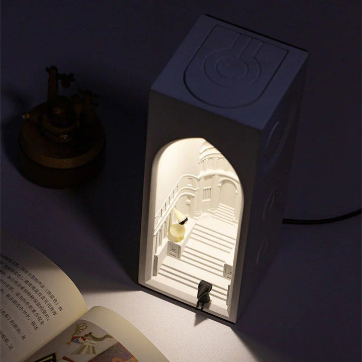 DEMORI Castle Concrete Night Light