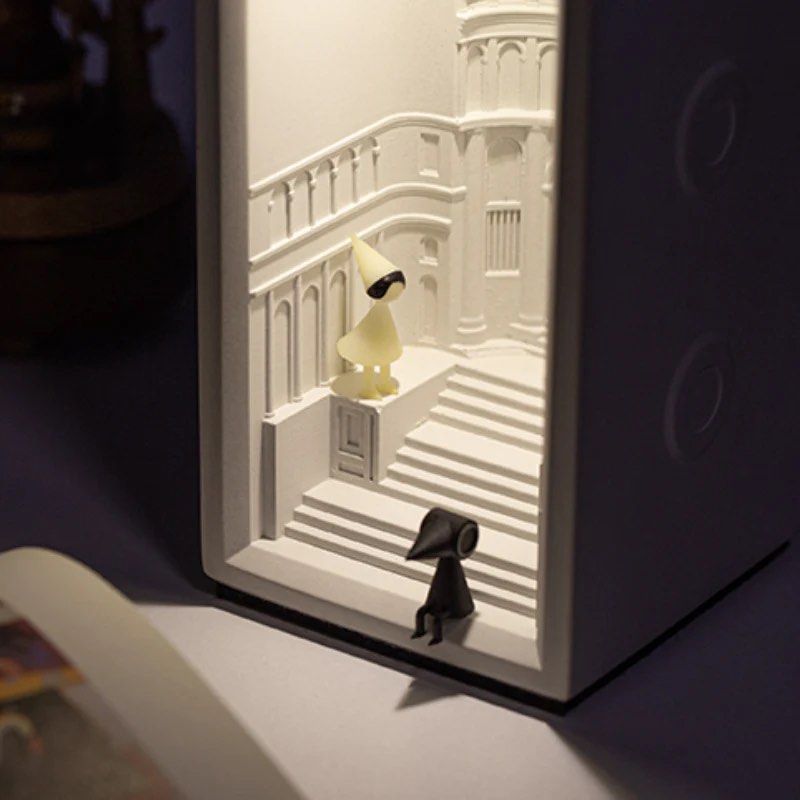 DEMORI Castle Concrete Night Light