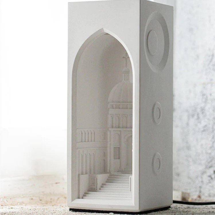 DEMORI Castle Concrete Night Light