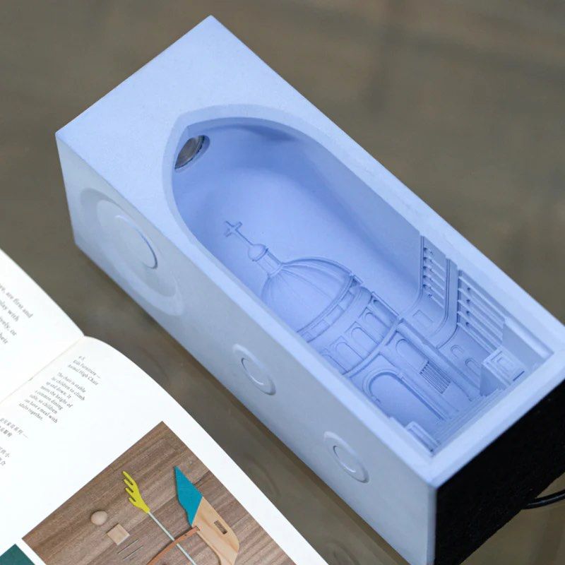 DEMORI Castle Concrete Night Light