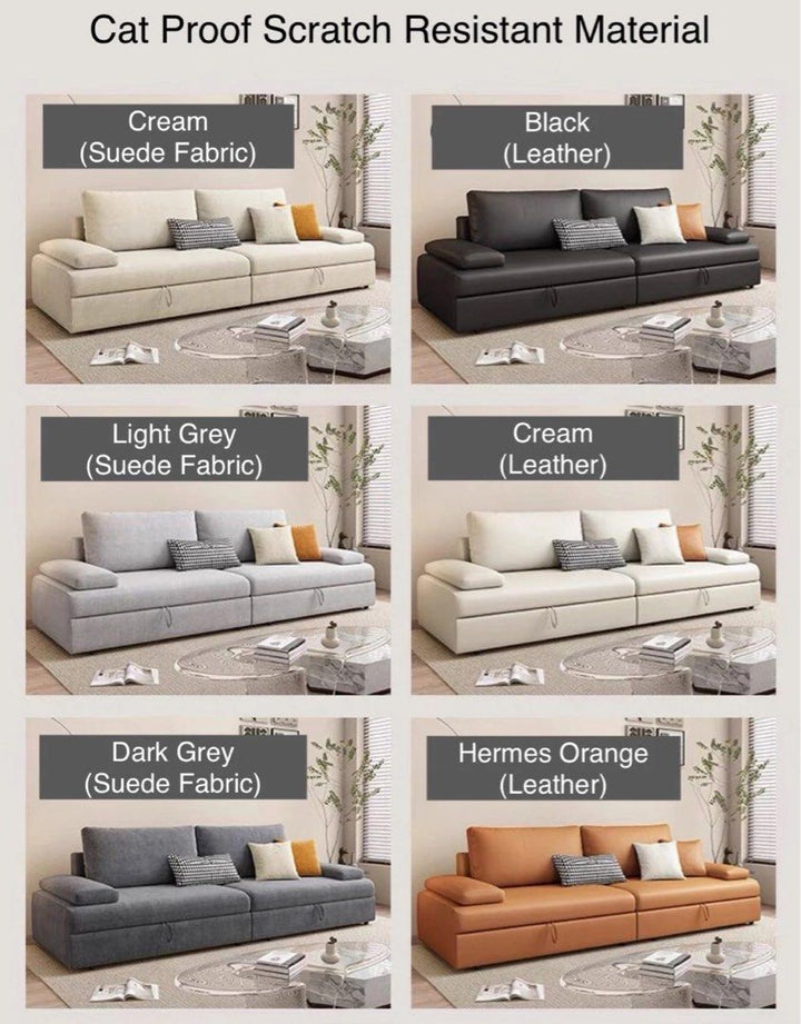 MORANO Modern Scratch Resistant Sofa Bed