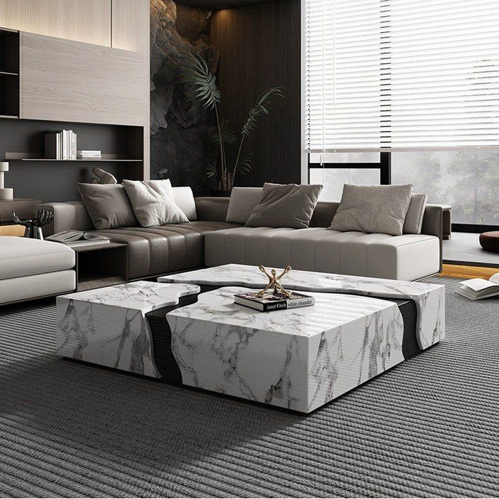 HASTON Modern Marble Coffee Table