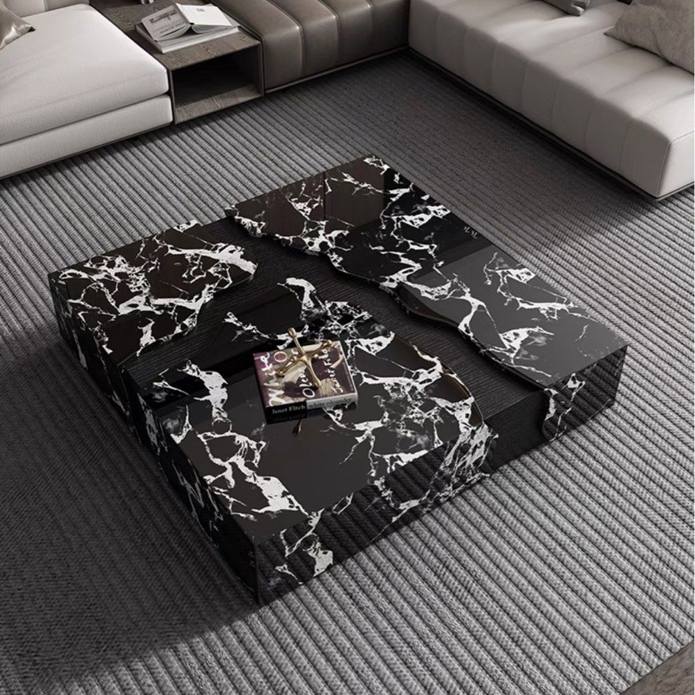 HASTON Modern Marble Coffee Table