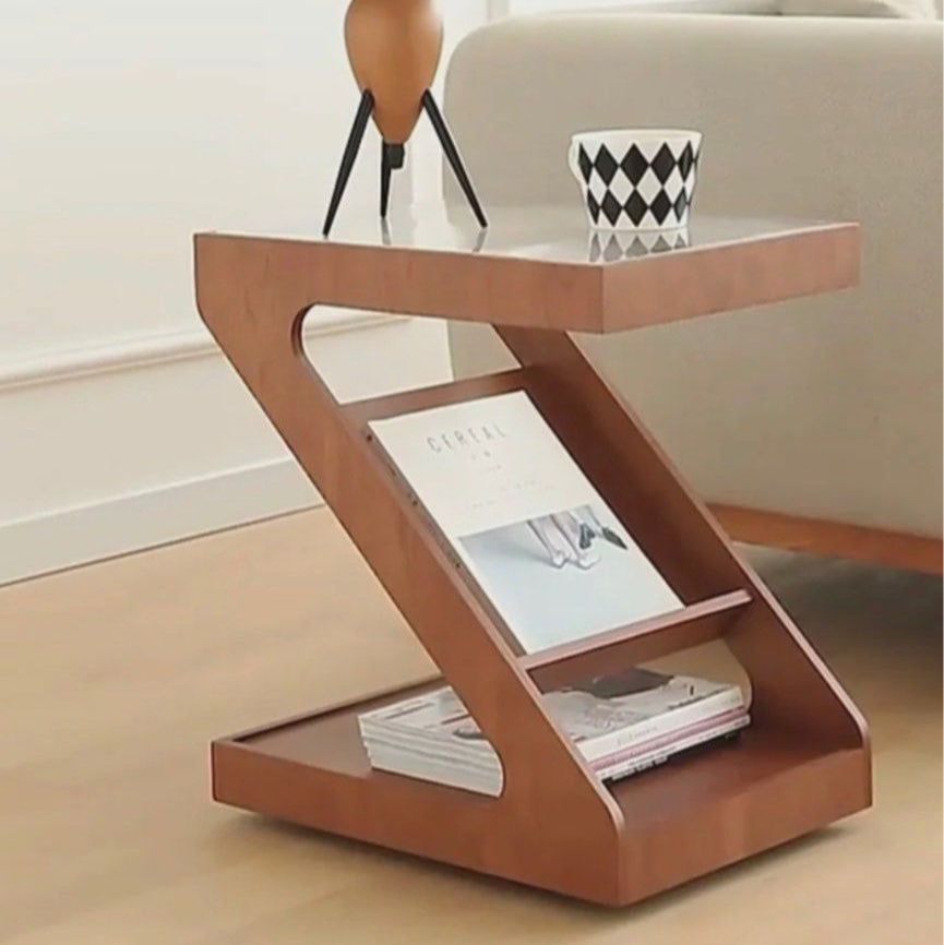MORALES Glass End Table