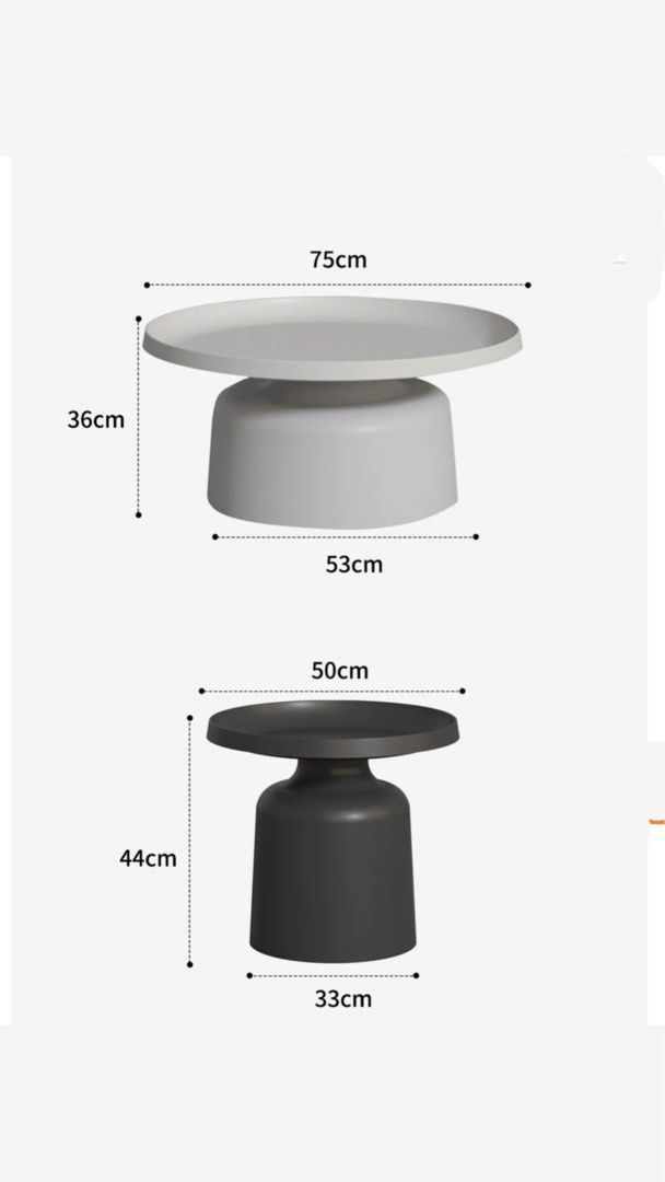 TOZEL Modern Coffee Table